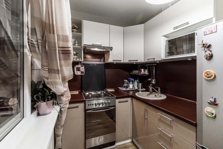 Планировка кухни 6 кв.м