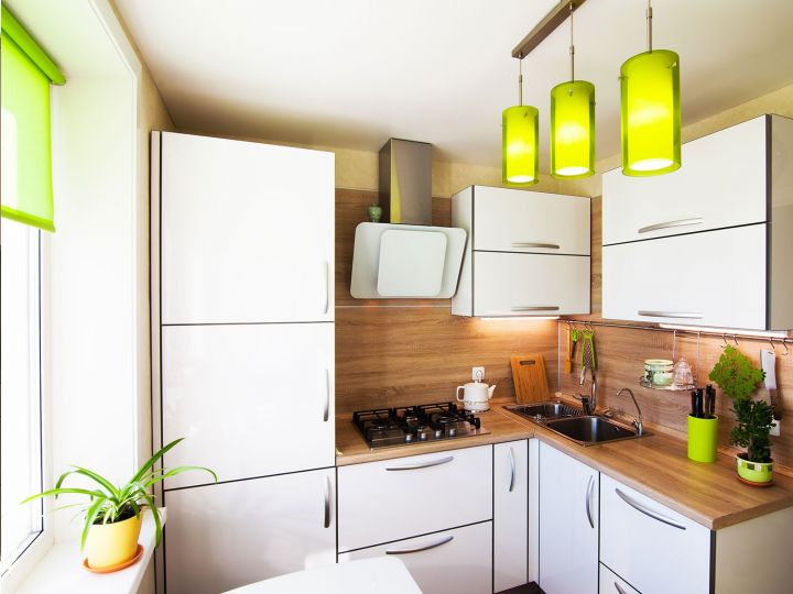 Дизайн маленькой кухни: 16 макси-идей и фото []