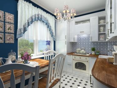 Планировка крошечной кухни
