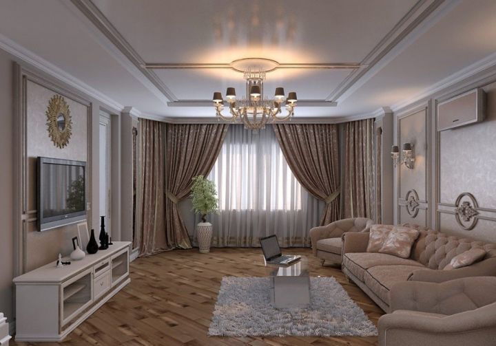 Гостиная в классическом стиле - Antonovych Design