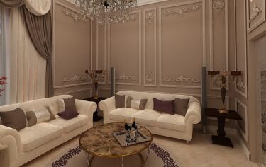 Дизайн строгие гостиные