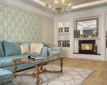 Дизайн строгие гостиные