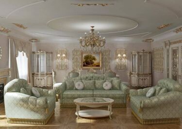 Дизайн строгие гостиные