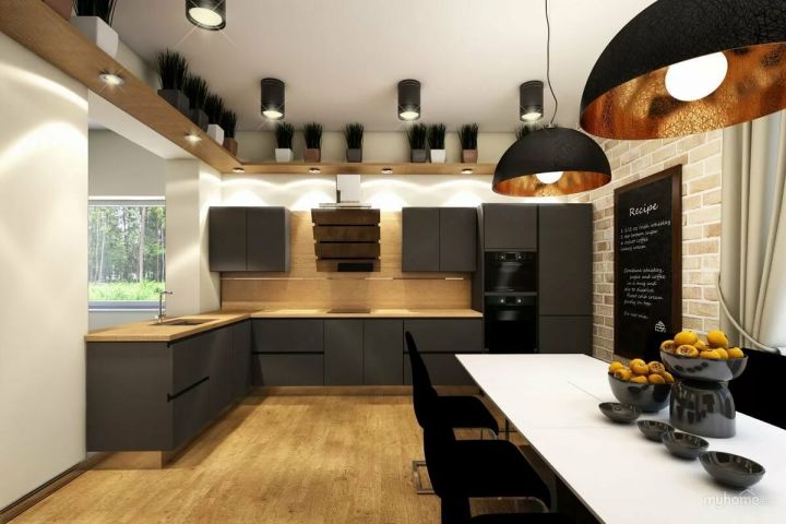 Кухня в стиле лофт: примеры дизайна, реальные фото-идеи. Самые стильные кухни в стиле лофт