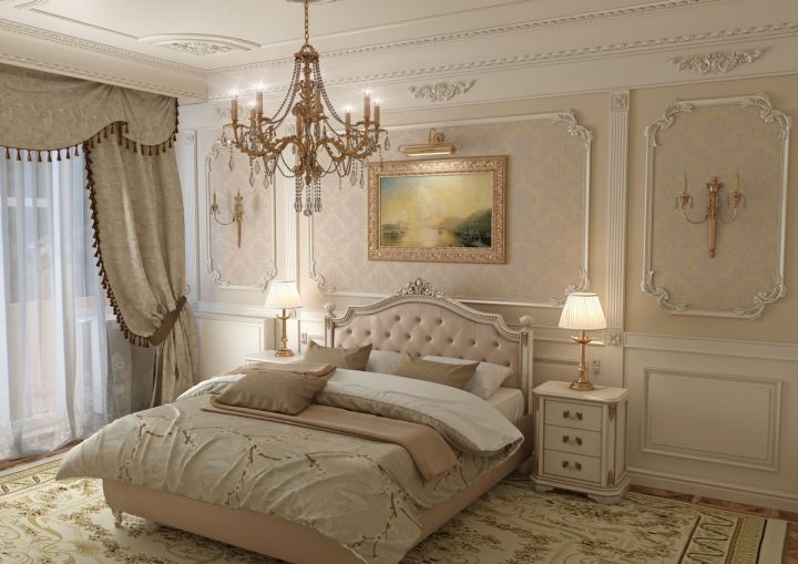 Маленькая спальня в классическом стиле (68 фото) - красивые картинки и HD фото
