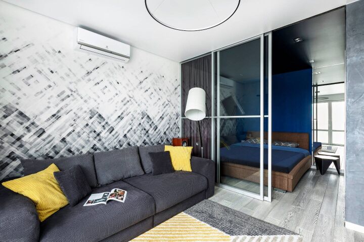 Дизайн гостиной 20 м²