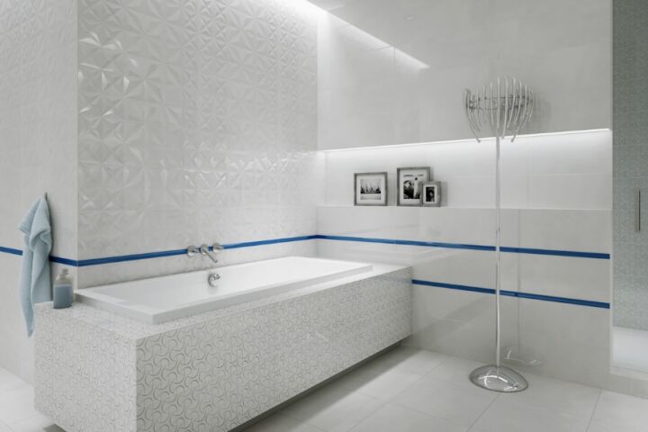 Интерьер ванной комнаты в стиле минимализм 2023