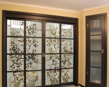 Klasická posuvná přepážka se vzorem