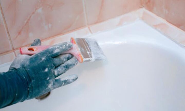 Покраска чугунной ванны своими руками