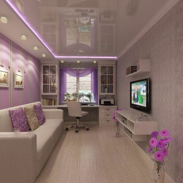 Дизайн вытянутой комнаты для подростка (40 фото) - красивые картинки и HD фото