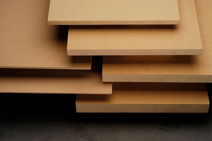 Шлифованные плиты MDF разной толщины без покрытия