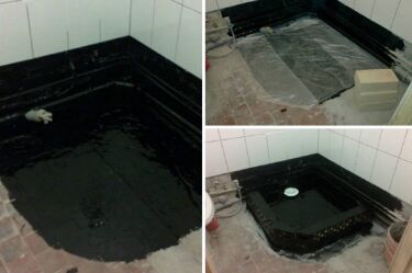 Оформление зоны душа вровень с полом визуально расширит пространство ванной комнаты