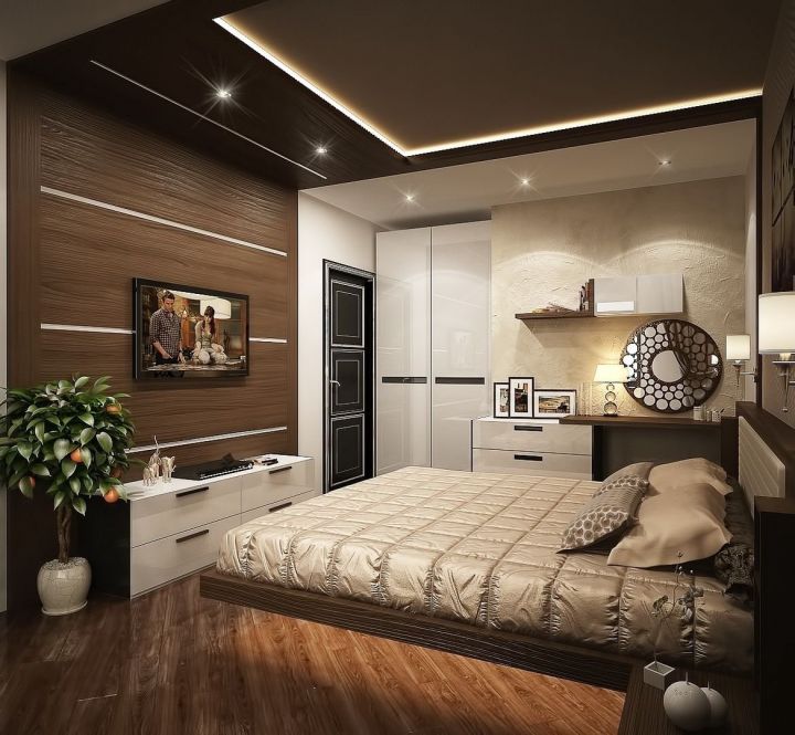 Дизайн спальни 2018: фото современных идей