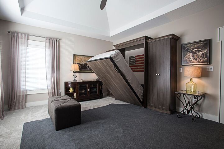 Кровать встроенная в шкаф: экономим место в квартире | Дизайн интерьера | Дзен