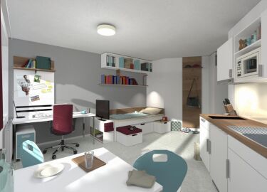 Дизайн кухни 4 кв м прихожей