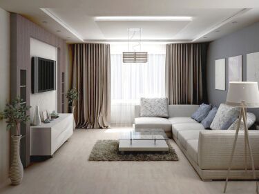 Дизайн интерьер гостиной в современном стиле