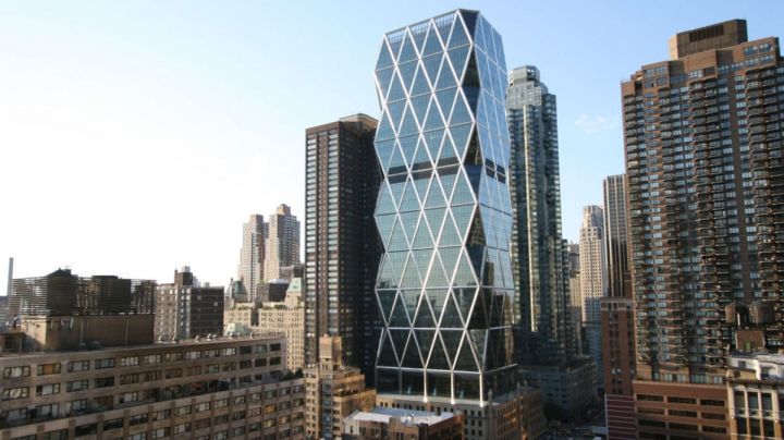 Башня «Херст-Тауэр» входит в число 20 красивейших зданий Нью-Йорка