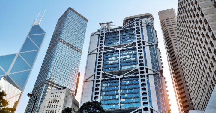 Здание банка HSBC в Гонконге, на момент постройки было самым дорогим зданием
