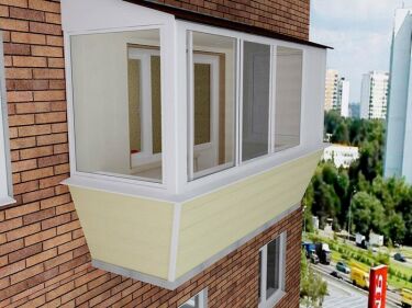 Обшивка балкона варианты отделки