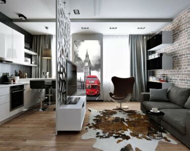 Дизайн современной квартиры студии — идеи, фото, советы