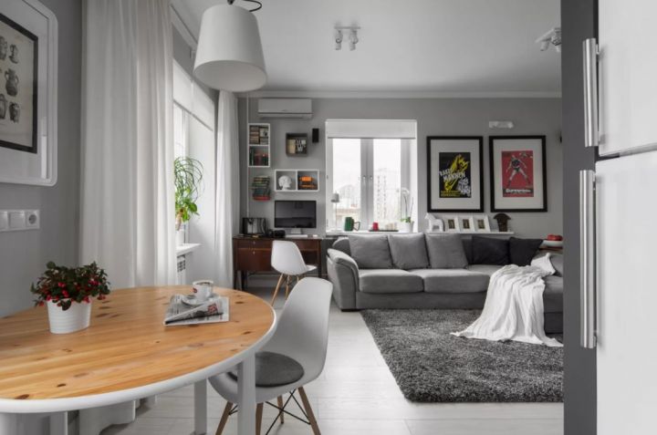 Дизайн маленькой квартиры в хрущевке: 28 фото лучших интерьеров | HANDMADE | Дзен