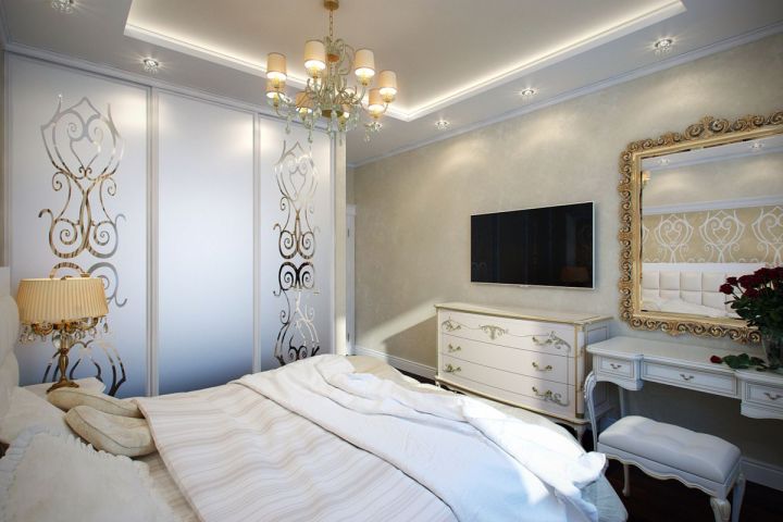 Спальня в стиле арт деко: цветовая гамма, отделка и обустройство