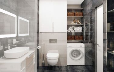 Шкафчики для ванной комнаты: как сделать правильный выбор (87 фото)
