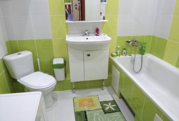Идеи для интерьеров ванной комнаты, совмещённой с туалетом