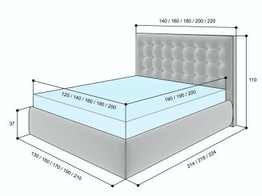 Основа под кровать 160 на 200