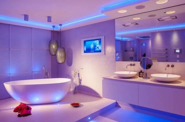 20 интересных деталей для стильных и ярких ванных комнат
