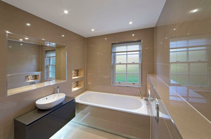 Идеи интерьера ванной комнаты в современном стиле в 2022 году