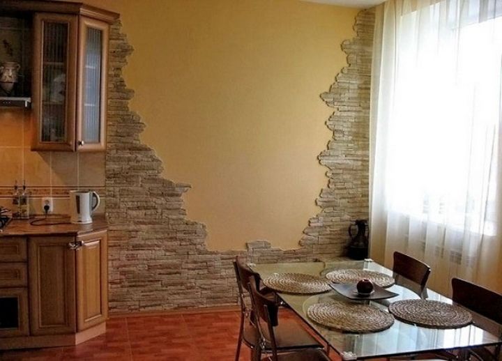 Стены на кухне