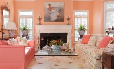 Прихожие персикового цвета: сочетания, дизайны