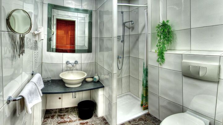 Дизайн ванной, совмещенной с туалетом