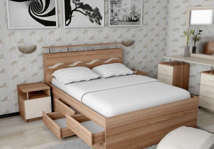 Полутороспальная кровать (полуторка) купить в Екатеринбурге в интернет-магазине «Дом Диванов»