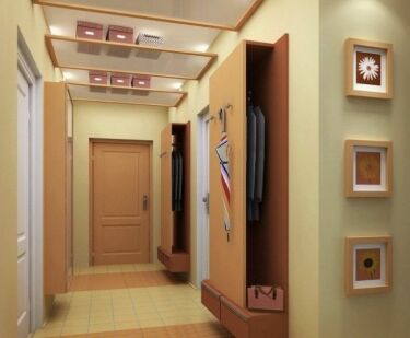 Интерьер дизайна коридора