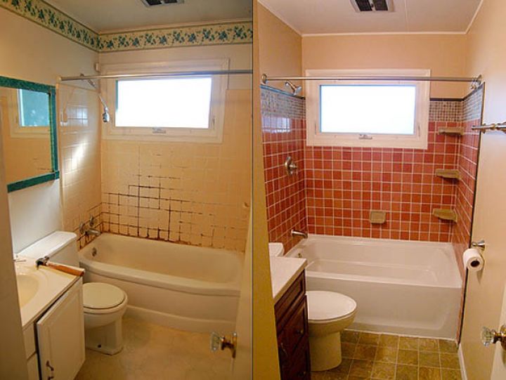 Ремонт ванной комнаты. Услуги по ремонту ванной комнаты панелями ПВХ.