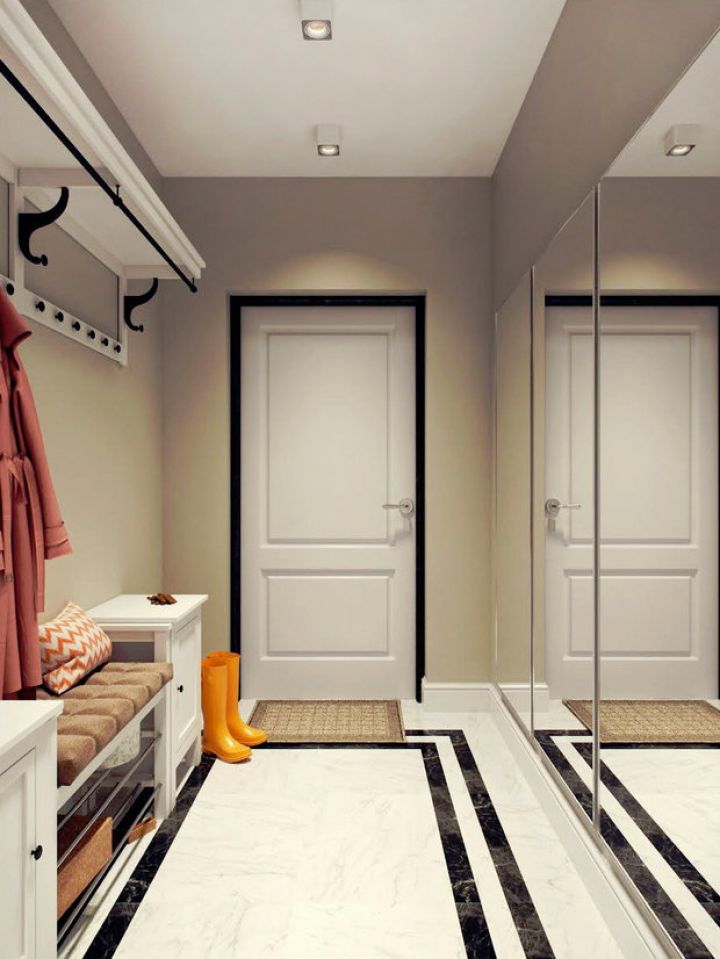 8 идей для дизайна узкого и длинного коридора: сделайте его стильным и функциональным
