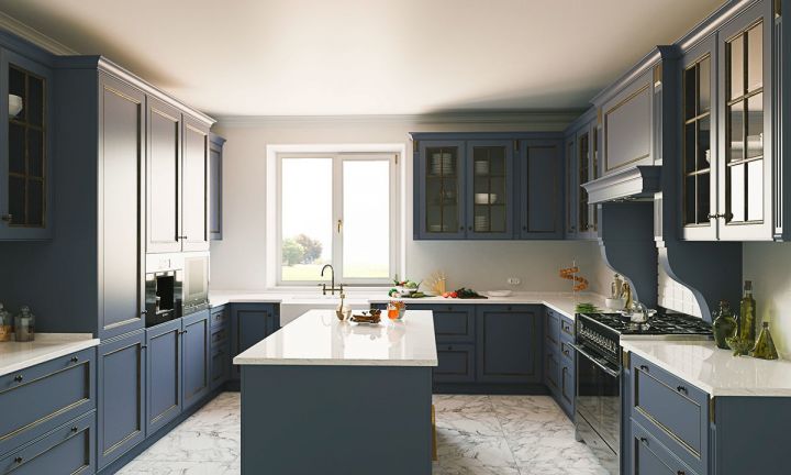 Серая кухня в интерьере: дизайн, сочетание цветов, 30 реальных фото