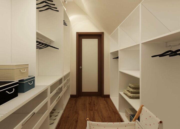 10 лучших идей гардеробных в маленькой спальне - с фото примерами