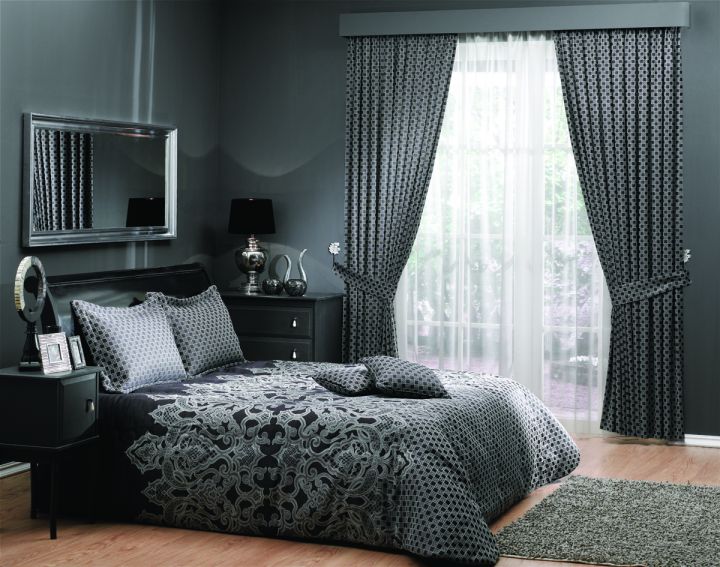 Дизайн штор для спальни в разных стилях (классика, лофт, модерн, прованс, хай-тек). ФОТО 50+
