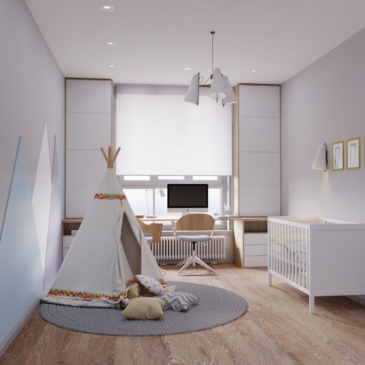 Безворсовые ковры в детскую комнату: стильно и практично