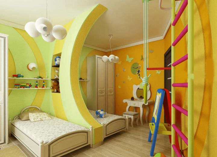 Планировки детской комнаты