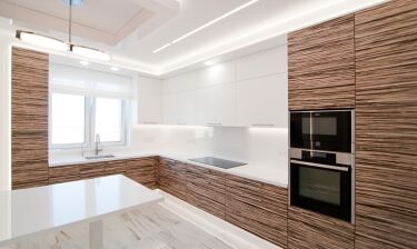 Проекты кухонь дерево