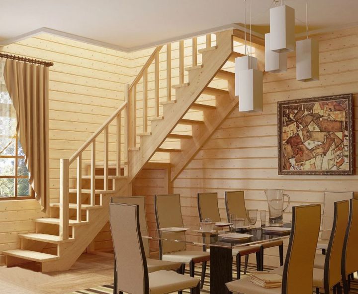 Лестницы в стиле Классика - Дизайн лестничных холлов