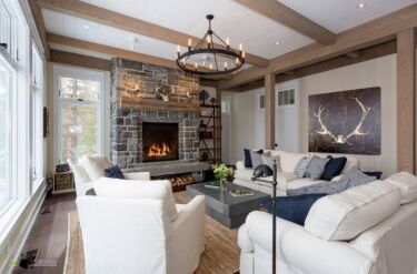 Описание дизайна гостиной