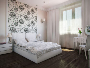 Дизайн современной светлой спальни (36 фото)