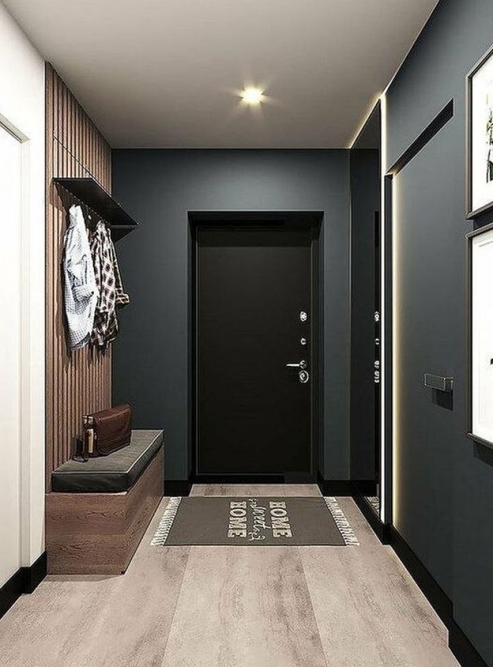 Дизайн интерьера коридора прихожей в квартире (60 фото)
