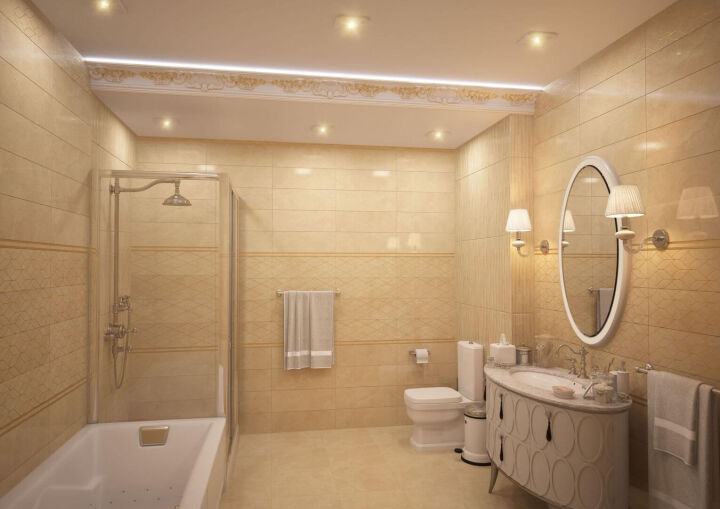 Дизайн ванной комнаты - фото, идеи дизайна 