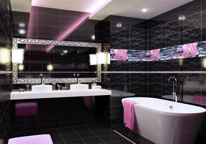 Дизайн ванной комнаты фото модных трендов | пластиковыеокнавтольятти.рф